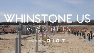 Project Flyover Update  Riots Whinstone Data Center  Rockdale Texas [upl. by Eiggep922]