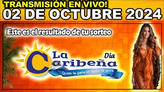 CARIBEÑA DÍA Resultado CARIBEÑA DIA del miércoles 02 de octubre de 2024 [upl. by Hulburt]