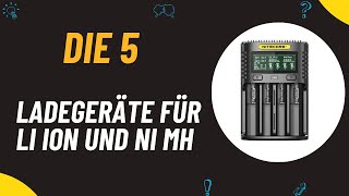 Die 5 Besten Ladegeräte für Li Ion und Ni MH Ni CD Akkus Test 2024 [upl. by Ellehcan]