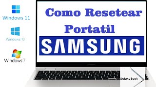 Cómo Restablecer la Computadora Portátil Samsung Galaxy Book 14 Alpha Book2 Pro 360 Flex2 Go S Ultra [upl. by Ycnahc376]