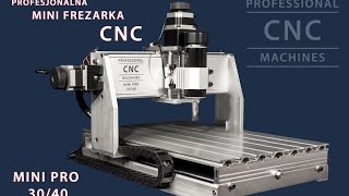 FREZARKA CNC MINI PRO 30 X 40 [upl. by Concoff]