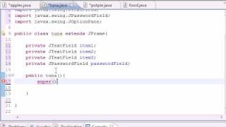 Java Programming Tutorial  52  Event Handling [upl. by Nickerson]