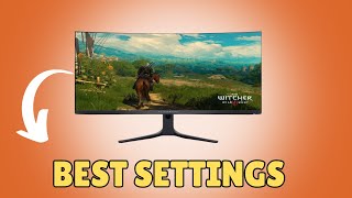 Alienware AW3423dwf Best Settings [upl. by Ardys]