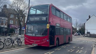 Sullivan Buses Route 298 E51 SN12AOZ Alexander Dennis Enviro 400 102m [upl. by Seiber500]