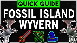 OSRS Fossil Island Wyvern Slayer Guide  Ancient Variant  Quick Guide 2020 [upl. by Sissel219]