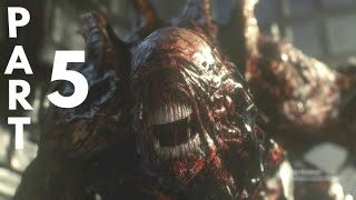 Resident Evil 3 Remake  Part 5  Walkthrough Story Gameplay  Nemesis Second Foam Boss [upl. by Uy]