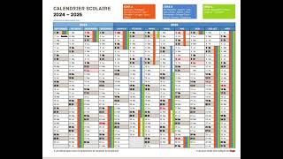 Voici les dates vacances scolaire frances 20192020 [upl. by Ybab886]