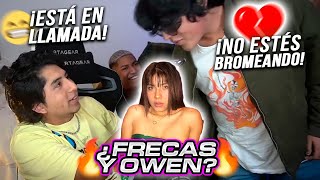 JEFRAIN INTERROGA a FRECAS por OWEN 😲 ¿FUERON NOVIOS ¿HUBO ALGO 🤨 [upl. by Odnarb826]