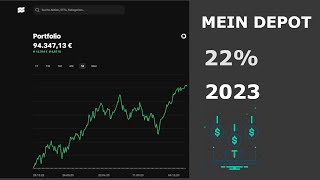 Mein 100000€ Aktiendepot Rückblick 2023  Wie lief es Was ändere ich [upl. by Llireva]