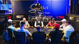 SunBet Poker Tour  Sun City High Roller Day 3  FINAL TABLE  10082023 [upl. by Saire]