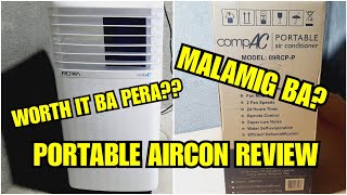 ROWA PORTABLE AIRCON REVIEW amp INSTALLATION  JEZY M [upl. by Kalb]