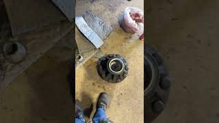 ￼Freightliner cascadia steer wheel seal part 1 [upl. by Aillimac]