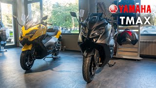 Yamaha TMAX 2023  Best 2 Colors Side By Side [upl. by Elianora622]