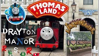 Thomas Land Drayton Manor Resort  vlog 2024  Tamworth latest video  united kingdom [upl. by Lerrad440]