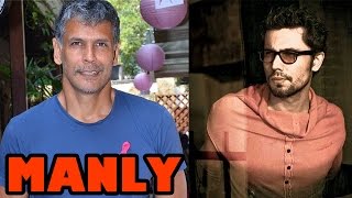 Randeep Hodda and Milind Soman on being MANLY  Bollywood News [upl. by Hanauq108]