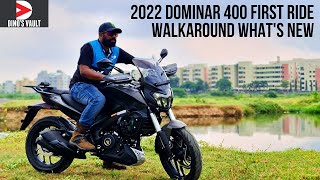 World First 2022 Dominar 400 First Ride Review Whats New  The Perfect Upgrade [upl. by Shishko403]