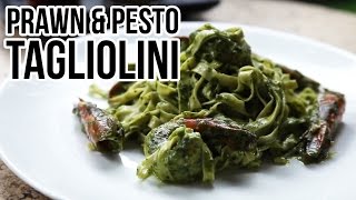 PRAWN amp PESTO TAGLIOLINI • VINERIA [upl. by Latsyrk]