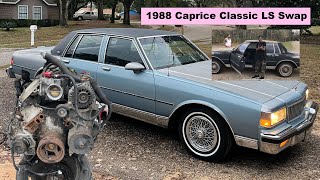 Box Chevy 53 LS Swap L59  1988 Chevy Caprice  Engine Teardown [upl. by Peirce]