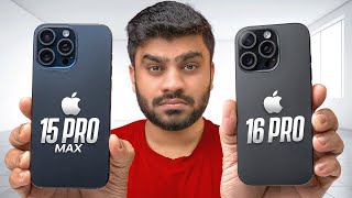 iPhone 15 Pro MAX vs 16 Pro NonMax  Which is the Better iPhone in 2024 [upl. by Rafi]