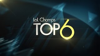 Hot6ix LoL Champions SummerTop6 Week 4by Ongamenet [upl. by Hollinger198]