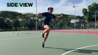 LearnNetball Footwork Episode 1 [upl. by Anor]