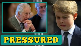 PRESSURED🛑 King Charles pressured by Prince George to change ancient royal rule [upl. by Iseabal]