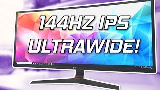 LG 34UC79G Review  144Hz Ultrawide Gaming Monitor [upl. by Kwarteng]