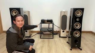 Focal kanta2 amp Naim Uniti Nova เครื่องเล่นเพลง Hifi Allinone 80 วัตต์ [upl. by Elleniad]