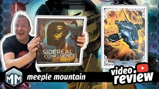 Play as the Unity Species in Sidereal Confluence  Boardgame Brody [upl. by Ylahtan]