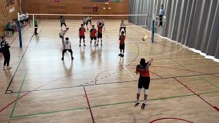 CV SANT QUIRZE VS CV CASTELLAR 1set [upl. by Ainirtak641]