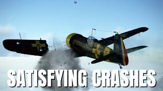 Satisfying Airplane Crashes Emergency Landing amp More V339  IL2 Sturmovik Flight Simulator Crashes [upl. by Tyika]