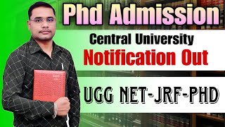 Phd Admission Central University 2024  Delhi University Phd Admission [upl. by Renado586]