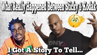 What Really Happened Between Sticky amp Kodak On The Tour Bus [upl. by Nodnil]