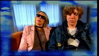 Kim Gordon and Thurston Moore from Sonic Youth talk about Ciccone Youth Addicted To Love video [upl. by Supen]