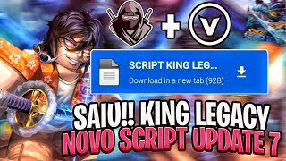 🔥UPDATE 7 SAIU King Legacy Script Hack AUTO FARM  AUTO KAIDO  NEW SEA E DRAGON V2 RAID MOBILE [upl. by Jillana242]