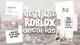 30 Aesthetic Bloxburg Decal Codes Roblox [upl. by Maire697]