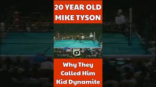 Why He’s Was Kid Dynamite Mike Tyson 20 years old vs Marvis Frazier punchy stillfamous tysonpaul [upl. by Anaher]