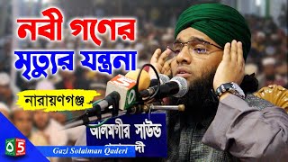 নবীগণের মৃত্যুর যন্ত্রণা  গাজী সোলাইমান ক্বাদেরী  Gazi Solaiman  01837946156  Pak Panjatan [upl. by Aivle]