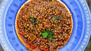 Lentilles à la Marocaine 👌 pour Faire le Plein de Vitamines  Recette économique 🔝 [upl. by Etty]