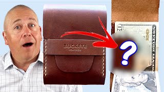 Unmasking the SECRET of Buckeye Leather Badlands wallet [upl. by Nil665]