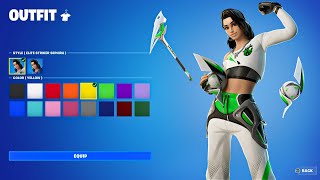 NEW Soccer Skin Set with 16 Color Options in Fortnite Elite Striker Sephira [upl. by Hcire]