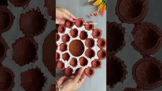 Diya decoration ideas Diya stand Ideas youtubeshorts shorts diwali trending diya [upl. by Esorlatsyrc]