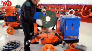 Disassemble and Assemble of Shotcrete Machine Gunite Machine [upl. by Aiela]