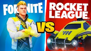 PRO Fortnite vs PRO Rocket League Players [upl. by Elnora]