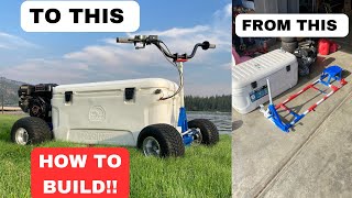 How To Build A Cooler KartGo Kart For beginners Pt2 [upl. by Noyerb449]