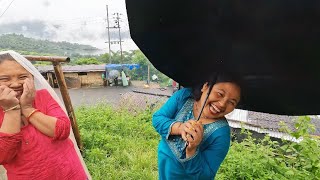 The Monsoon Destroyed Weekly Village Market Of Nepal  4K  YK [upl. by Ahron]