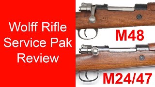 Review M48 Wolff Rifle Service Pak and 2447 [upl. by Ydaf]