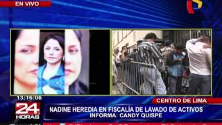 Nadine Heredia respalda críticas de Humala contra Alberto Fujimori 22 [upl. by Alleuqram]