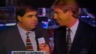 1995 Quebec Nordiques vs New York Rangers Game5 First Round [upl. by Nevile]