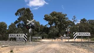 Finnegans Lane Railway Crossing Beaufort [upl. by Gitt96]